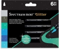 Crafter's Companion - Spectrum Noir Water Based Glitter Marker - Glitzerstifte - Cool Elements