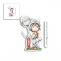 Polkadoodles Clear Stamps - LITTLE DUDES ASTRONAUT 