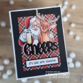 Bild 8 von Whimsy Stamps Clear Stamps - Blitzened