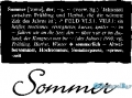 StempelBar Stempelgummi Sommer