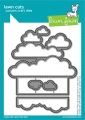 Lawn Fawn Cuts  - Stanzschablone - platform pop-up cloud inserts