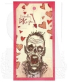 Bild 3 von The Art of Brett Weldele Cling Mount Stamps Gummistempel - Zombie Casanova