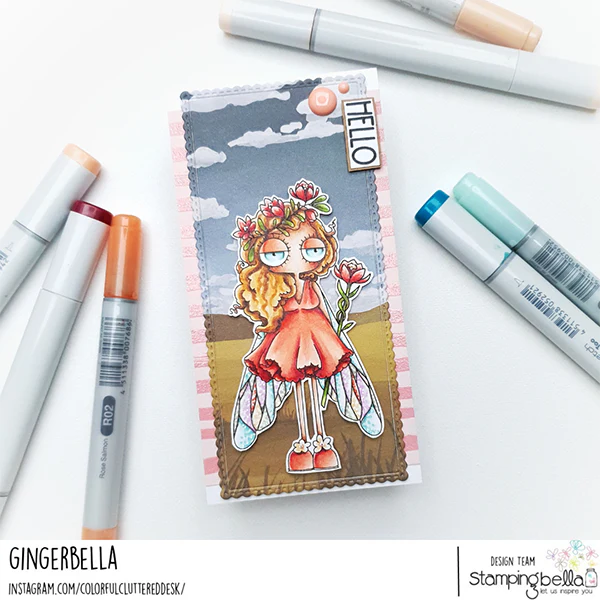 Bild 4 von Gummistempel Stamping Bella Cling Stamp MINI ODDBALL SPRING FAIRY