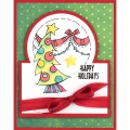Bild 3 von Stampendous Perfectly Clear Stamps - Deck Your Home - Weihnachtsdekoration