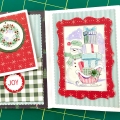 Bild 2 von Art Impressions Stamp Set - Watercolor Christmas Snowmen Set