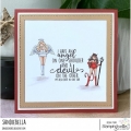 Bild 8 von Gummistempel Stamping Bella Cling Stamp CURVY GIRL ANGEL (INCLUDES MINI ANGEL)