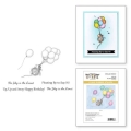Bild 5 von Spellbinders  Up, Up and Away Cling Rubber Stamp Set - House Mouse Stempelgummi