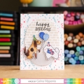 Bild 7 von Waffle Flower Birthday Puppies Set - Stempel Geburtstag Hunde