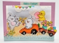 Bild 3 von Art Impressions Clear Stamps with dies Happy Spring Set - Hase Stempelset inkl. Stanzen
