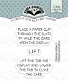 Bild 2 von Karen Burniston Dies  Stanzen - Display Helpers Die and Stamp set