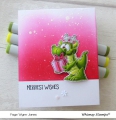 Bild 3 von Whimsy Stamps Clear Stamps - Dragon Christmas Wishes Drachen Weihnachten