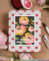 Bild 9 von Waffle Flower  Nesting Postage Collage Peony Stencil - Stencil-Set