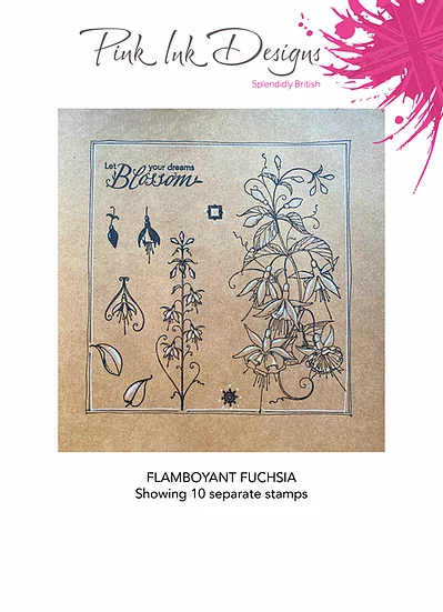 Bild 5 von Pink Ink Designs - Stempel Flamboyant Fuchsia - Fuchsie