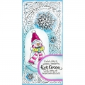 Bild 2 von Stampendous Cling Stamps Slim Snowflake Wishes - Stempelgummi Schneeflocke