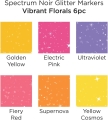 Bild 4 von Crafter's Companion - Spectrum Noir Water Based Glitter Marker - Glitzerstifte - Vibrant Flowers