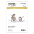 Spellbinders Healing Thoughts Cling Rubber Stamp Set - House Mouse Stempelgummi