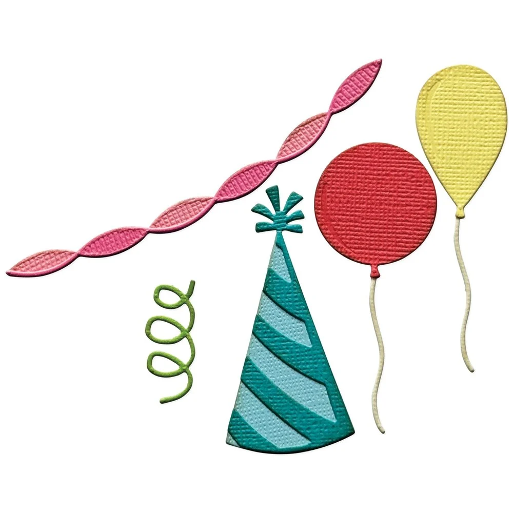 Bild 5 von 2D TF Embossing Folder Thinlit Set Vault Side Order Celebrate by Tim Holtz