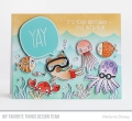 Bild 2 von My Favorite Things - Clear Stamps Best Fins - Meerestiere