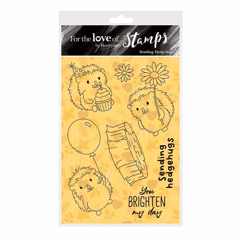 Bild 1 von For the love of...Stamps by Hunkydory - Clear Stamps Sending Hedgehugs