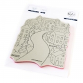 Bild 1 von Pinkfresh Studio Cling Rubberstamp - Holiday Street Cling Stamp set - Stempelgummi