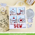 Bild 17 von Lawn Fawn Clear Stamps  - sew very mice