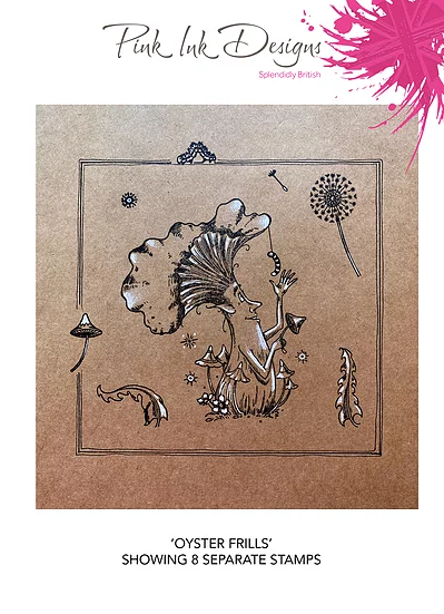 Bild 11 von Pink Ink Designs - Stempel Oyster Frills - Pilz