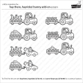 Bild 7 von Lawn Fawn Clear Stamps - hay there, hayrides! bunny add-on
