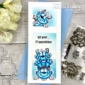 Bild 2 von Whimsy Stamps Clear Stamps - Yeti Birthday