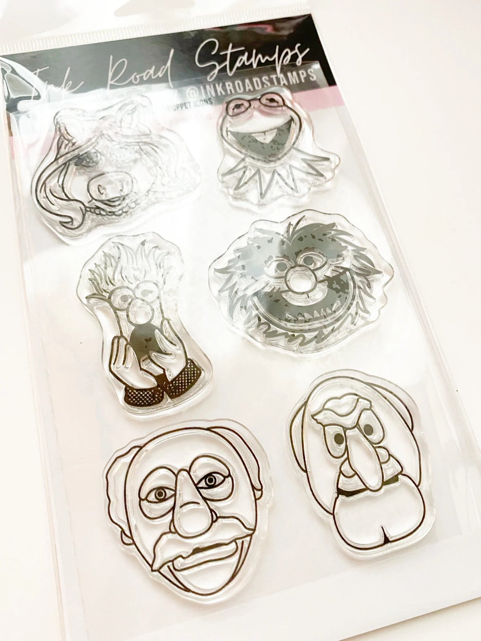 The Ink Road Clear Stamps - Puppet ICONS