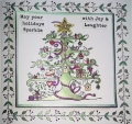 Bild 3 von IndigoBlu Gummistempel - Magical Christmas Tree A5 Red Rubber Stamp by Janine Gerard Shaw