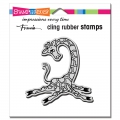 Bild 1 von Stampendous Cling Stamps Yoga Giraffe - Stempelgummi Yoga Giraffe