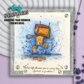 Bild 2 von Creative Expressions Pre Cut Stamp - Gummistempel - Andy Skinner Botology Rainy Day