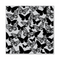 Hero Arts Cling Stamp - Fluttering Butterflies Bold Prints - Schmetterling