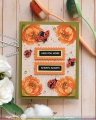 Bild 7 von Waffle Flower  Nesting Postage Collage Peony Stencil - Stencil-Set