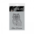 Bild 1 von For the love of...Stamps by Hunkydory - It's A Cat's Life Clear Stamp - Blue Persian