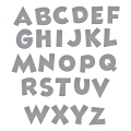 Bild 2 von Spellbinders Classic Mouse Alphabet Etched Dies - Stanz-Set Buchstaben