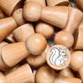 Bild 1 von StempelBar Ministempel - Eichhörnchen  / (Stempel) Halmakegel - montiert