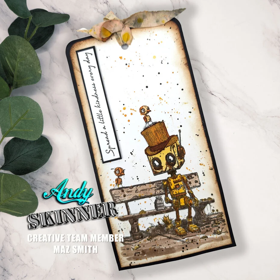 Bild 6 von Creative Expressions Pre Cut Stamp - Gummistempel - Andy Skinner Botology Spread A Little Kindness