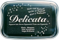Stempelkissen Delicata Black Shimmer
