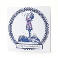 Bild 11 von Cosmic Shimmer Pre Cut Stamp - Gummistempel - Andy Skinner Blowing Bubbles