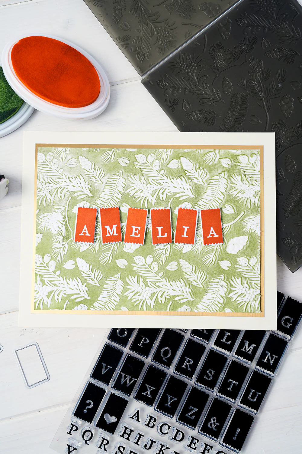 Bild 4 von Sizzix A5 Clear Stamps With Framelits Die By 49 And Market - Stempel und Stanzschablonen