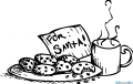 StempelBar Stempelgummi Kekse für den Weihnachtsmann