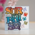 Bild 8 von Creative Expressions Big Bold Words Surprise Craft Die & Stamp Set - Stanze & Stempel