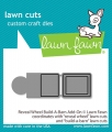 Bild 1 von Lawn Fawn Cuts  - Stanzschablone reveal wheel build-a-barn add-on