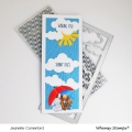 Bild 2 von Whimsy Stamps Clear Stamps - Gnome Get Well - Werd gesund