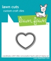 Bild 1 von Lawn Fawn Cuts  - Stanzschablone critter conversation hearts add-on lawn cuts