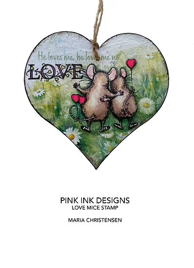 Bild 7 von Pink Ink Designs - Stempel  Love Mice (Liebe Mäuse)