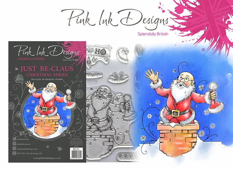 Bild 1 von Pink Ink Designs - Stempel  Just Be-Claus - Weihnachtsmann