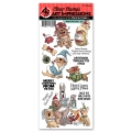 Art Impressions Clearstamps Santa Paws Set