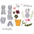Bild 2 von Thinlits Die by Catherine Pooler Bunny Bits & Blooms #2 - Stanz-Set